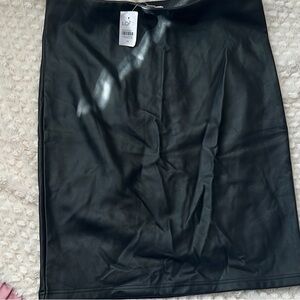 LOFT Black Knee-Length Pencil Skirt for Cocktail
